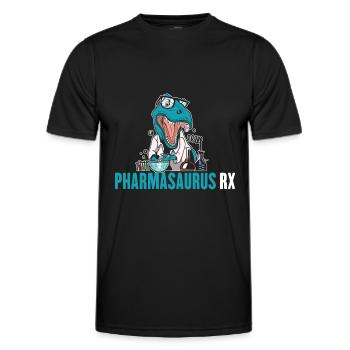 Apotheker Geschenk, Apotheke Pharmazie, Apotheker - Männer Funktions-T-Shirt - Schwarz - Vorne - AI Model Male 178 dark (178cm)