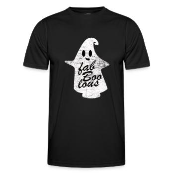 FaBOOlous Fabuleux Halloween - T-shirt sport Homme - noir - Devant - AI Model Male 178 dark (178cm)