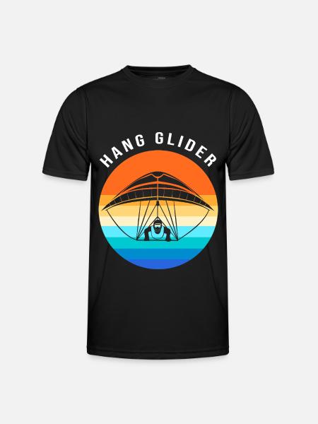 Paraglider Paraglider Paragliding Paragliding - Men's Functional T-Shirt - black