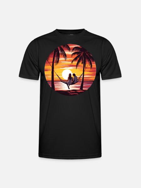 of relaxation - Men's Functional T-Shirt - black