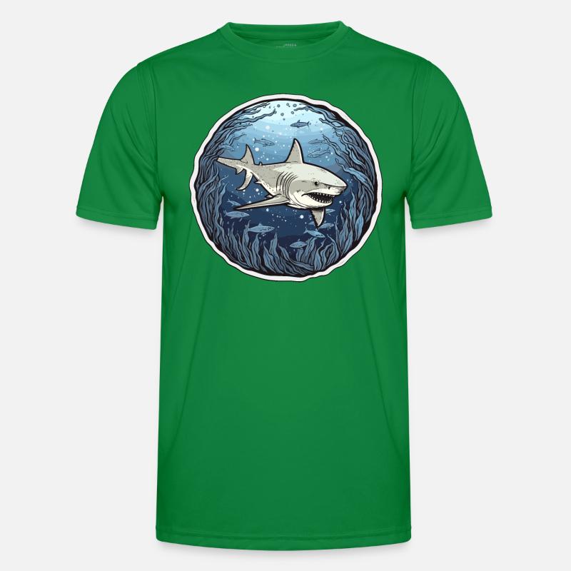 Shark Symphony Men's Functional T-Shirt