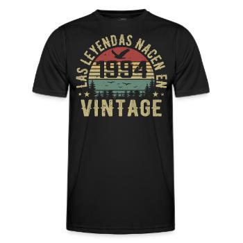 Legenden sind geboren 1994 Geburtstagsgeschenk 1994 - Männer Funktions-T-Shirt - Schwarz - Vorne - AI Model Male 178 dark (178cm)