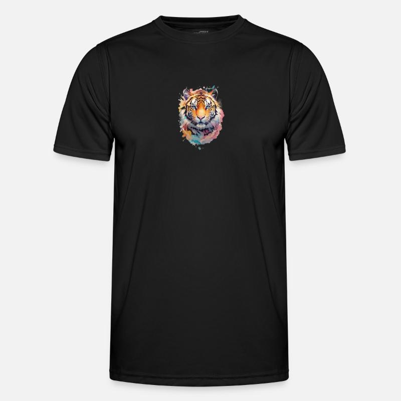 Beau lion T-shirt sport Homme