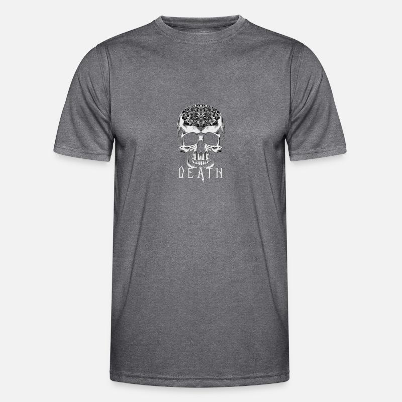 Totenkopf Männer Funktions-T-Shirt