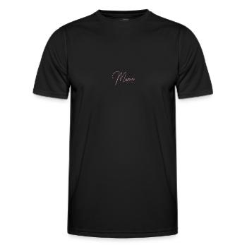 Expectant Mom 2023 Announce Pregnancy - Men's Functional T-Shirt - black - Front - AI Model Male 178 dark (178cm)