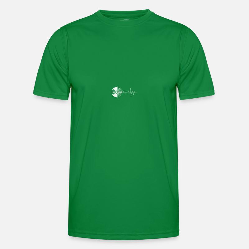 Techno Music DJ Discjokey Männer Funktions-T-Shirt