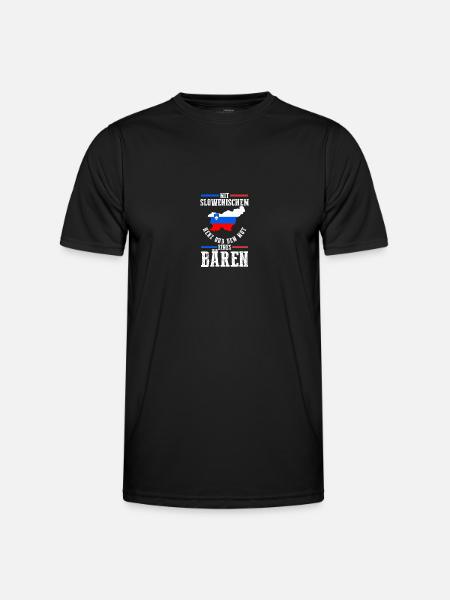 Slovenians Slovenia - Men's Functional T-Shirt - black