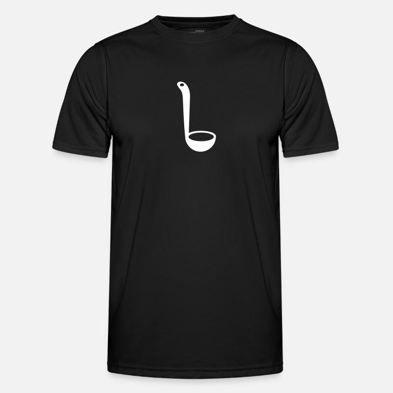 slev - Funktionsshirt til herrer - sort