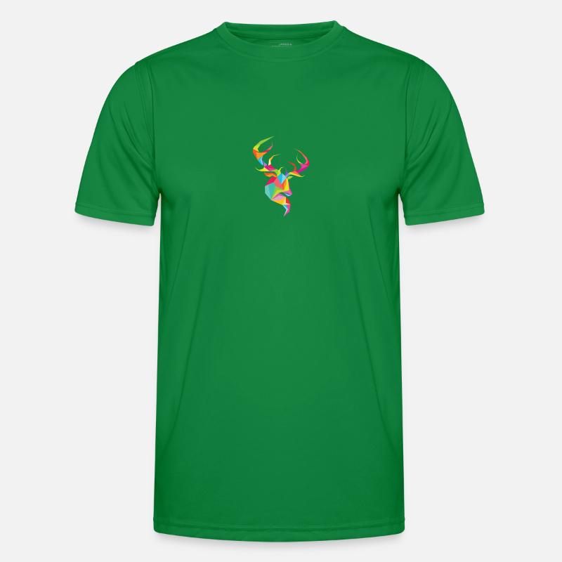 Tête de cerf T-shirt sport Homme