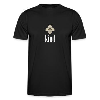 Beige Bee Child Bee Be Child - T-shirt sport Homme - noir - Devant - AI Model Male 178 dark (178cm)