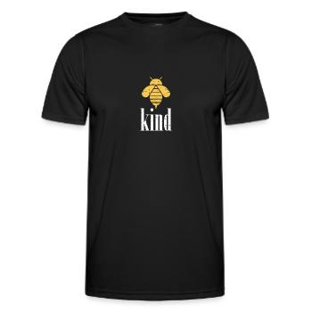 Yellow Bee Child Bee Be Child - T-shirt sport Homme - noir - Devant - AI Model Male 178 dark (178cm)