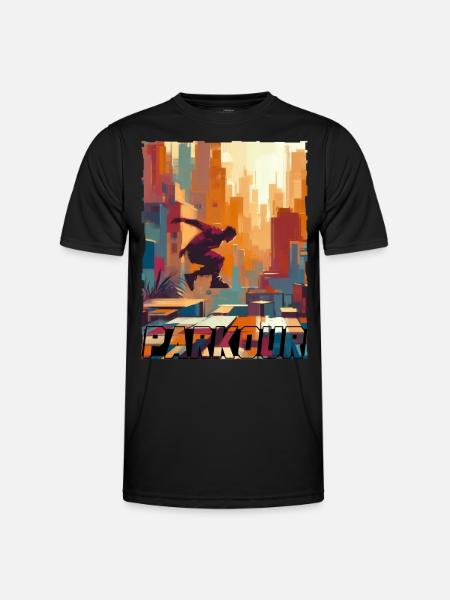 Parkour - Men's Functional T-Shirt - black