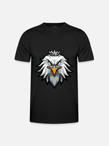 Eagle Crown - Men's Functional T-Shirt - black