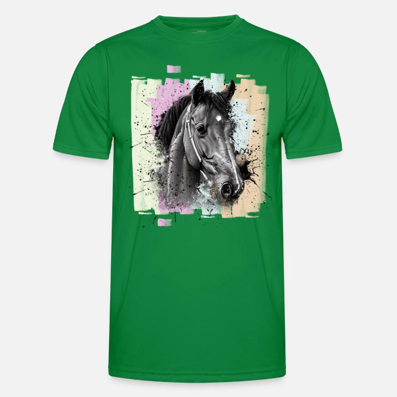 Cheval T-shirt sport Homme