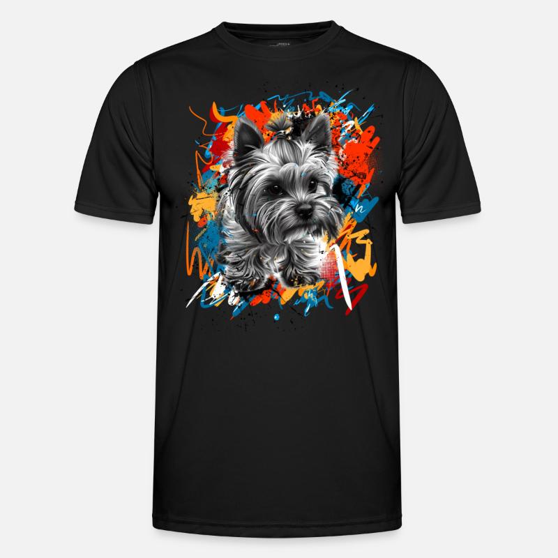 Yorkshire Terrier T-shirt sport Homme