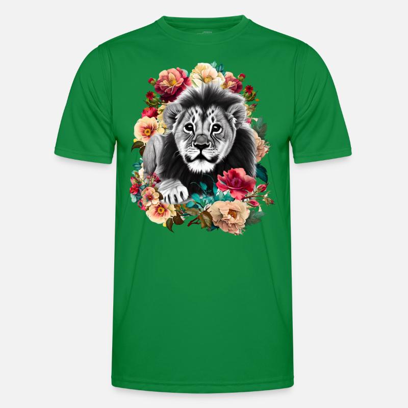 Fleurs de lion T-shirt sport Homme
