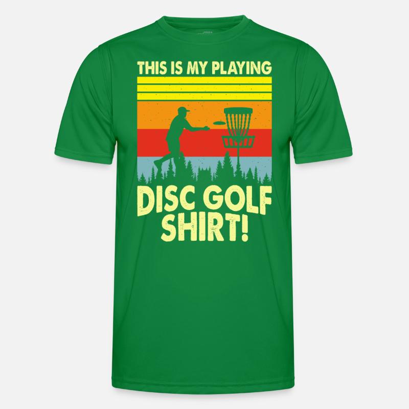 Discgolf Disc Golf Männer Funktions-T-Shirt