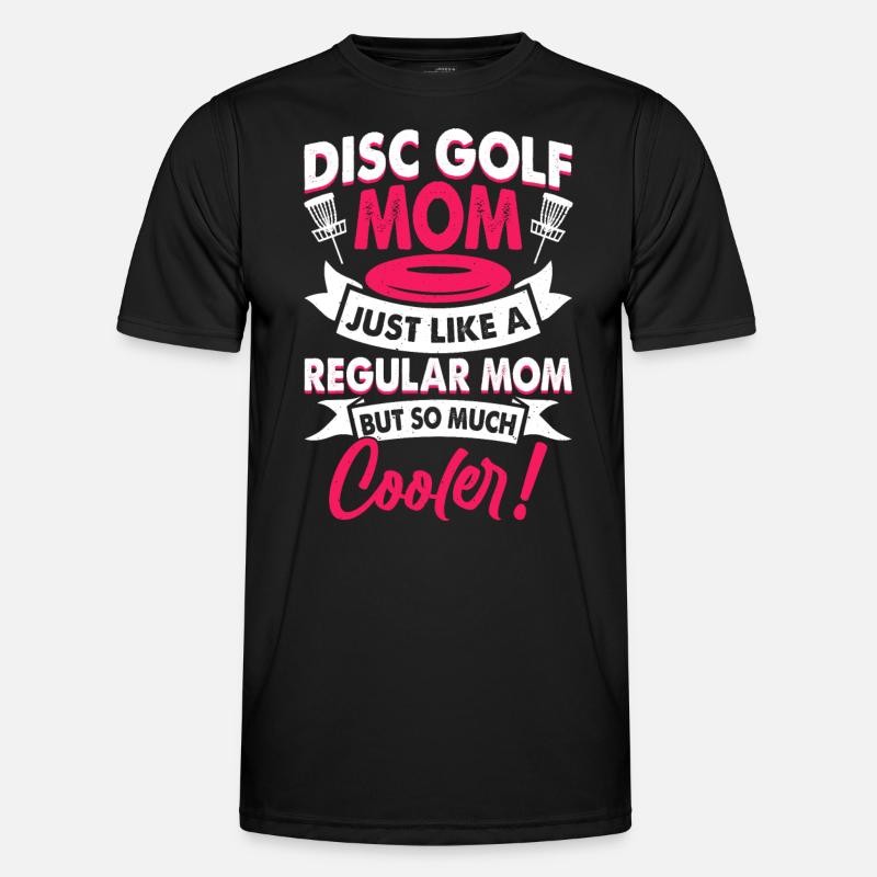 Discgolf Disc Golf - Männer Funktions-T-Shirt - Schwarz