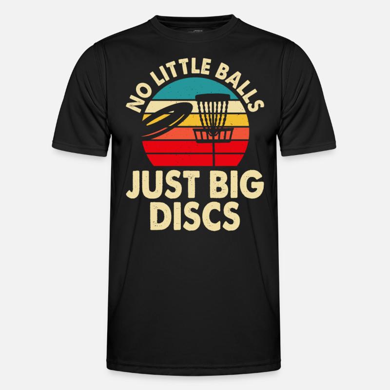 Discgolf Disc Golf - Men's Functional T-Shirt - black