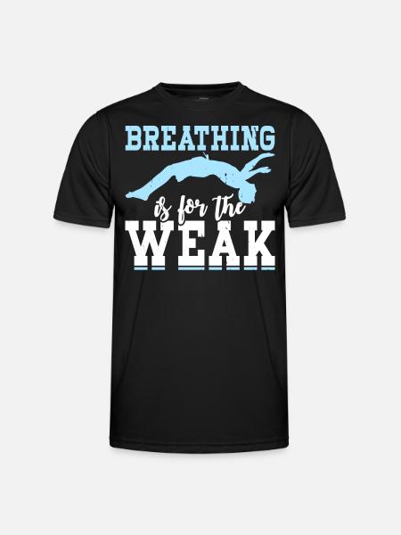 Swimming Float - Men's Functional T-Shirt - black