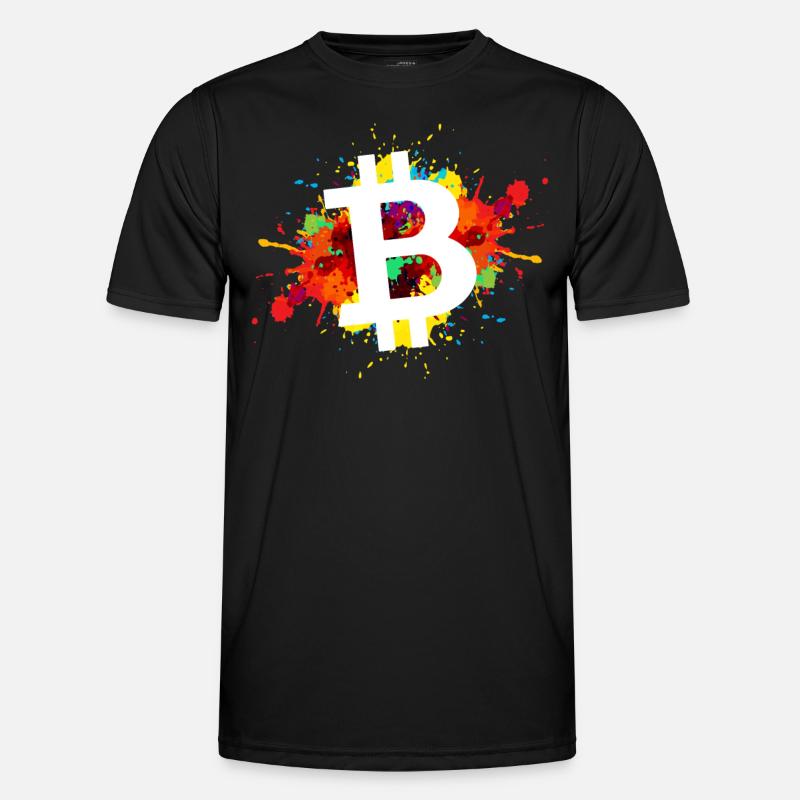 Bitcoin Crypto Crypto-monnaie T-shirt sport Homme