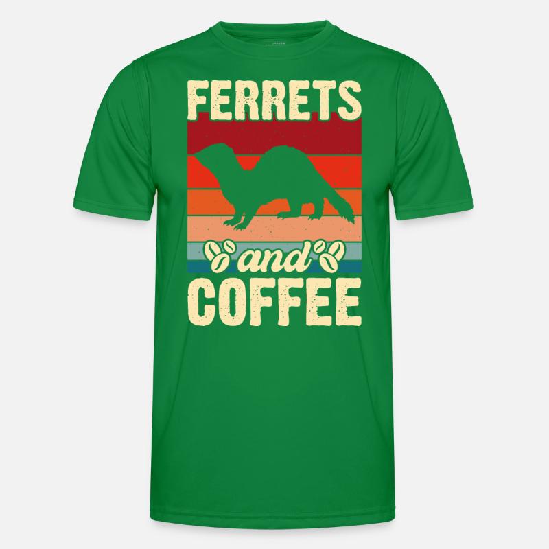 Frettchen Männer Funktions-T-Shirt