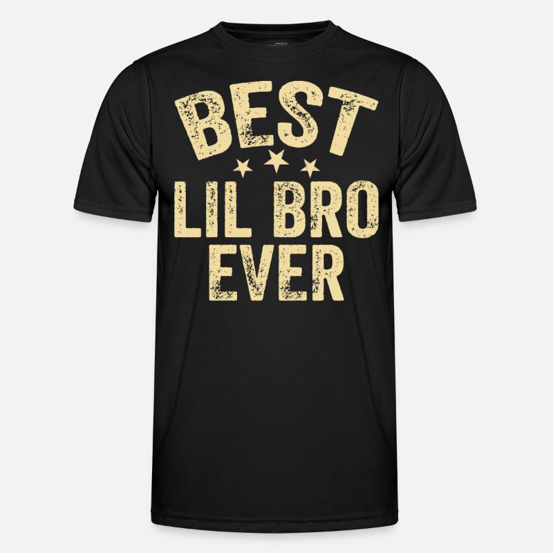 Bester Kleiner Bruder - Männer Funktions-T-Shirt - Schwarz