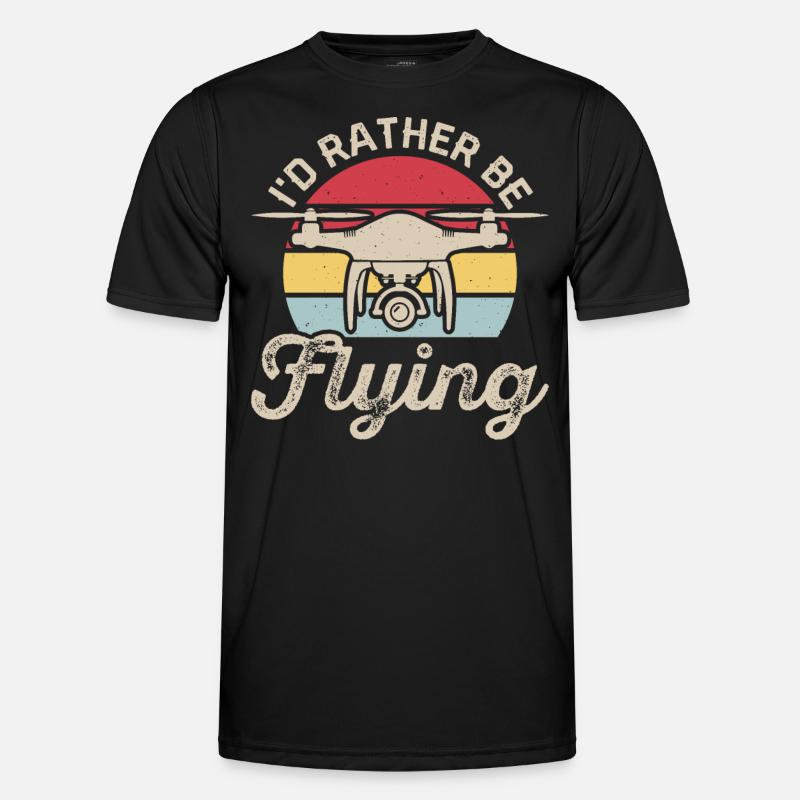 Drone T-shirt sport Homme