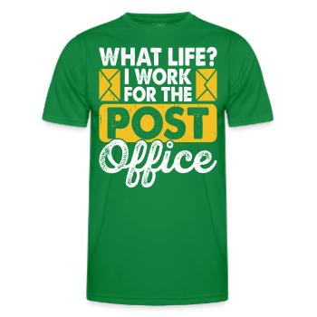 Briefträger Postbote - Männer Funktions-T-Shirt - Kelly Green - Vorne - AI Model Male 178 dark (178cm)
