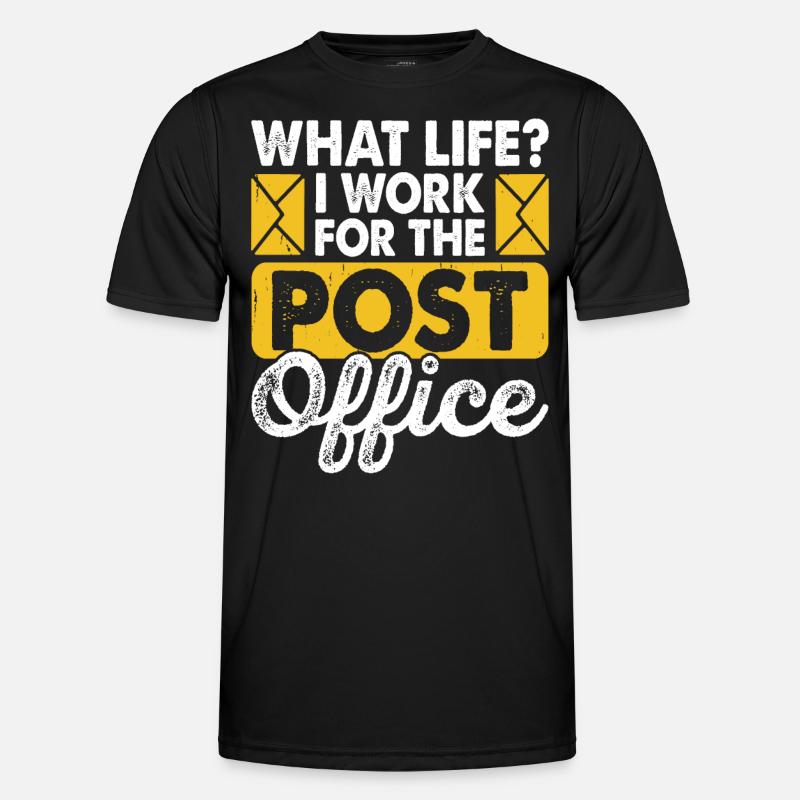 Postman Postman Postman - Men's Functional T-Shirt - black