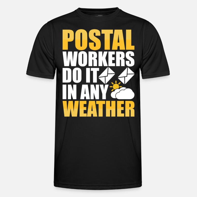 Postman Postman Postman - Men's Functional T-Shirt - black