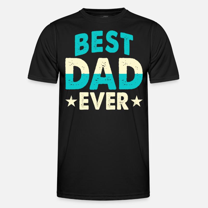 Bester Papa Männer Funktions-T-Shirt