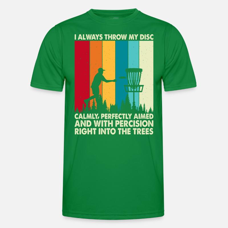 Discgolf Disc Golf Männer Funktions-T-Shirt