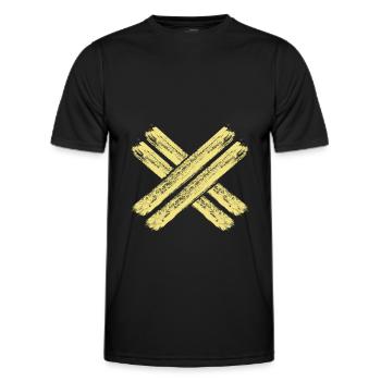 Abschleppwagen Abschleppdienst Abschlepper - Männer Funktions-T-Shirt - Schwarz - Vorne - AI Model Male 178 dark (178cm)