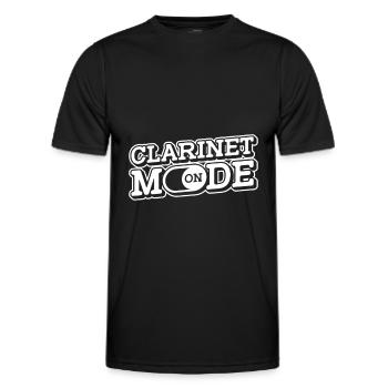 Spielmannszug Fanfarenzug Clarinette Musique de cuivres - T-shirt sport Homme - noir - Devant - AI Model Male 178 dark (178cm)