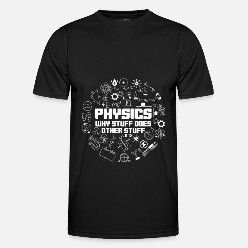 Physics Physicist - Men's Functional T-Shirt - black