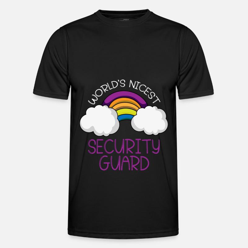 Security Security Guard Security Service Men's Functional T-Shirt