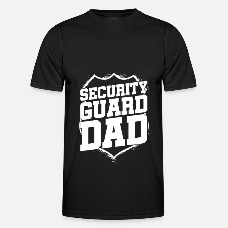 Security Security Guard Security Service - Men's Functional T-Shirt - black