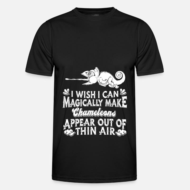 Chameleon Chamäleon - Men's Functional T-Shirt - black