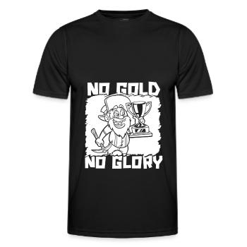 Gold Mining Gold Mine - Men's Functional T-Shirt - black - Front - AI Model Male 178 dark (178cm)