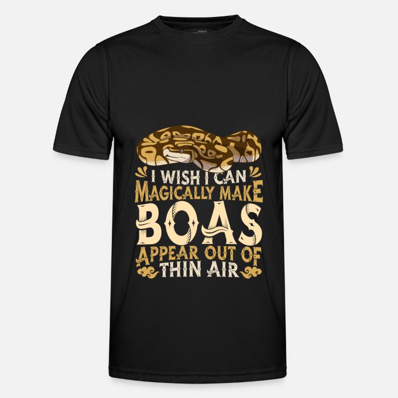 Boa Constrictor Schlange Männer Funktions-T-Shirt