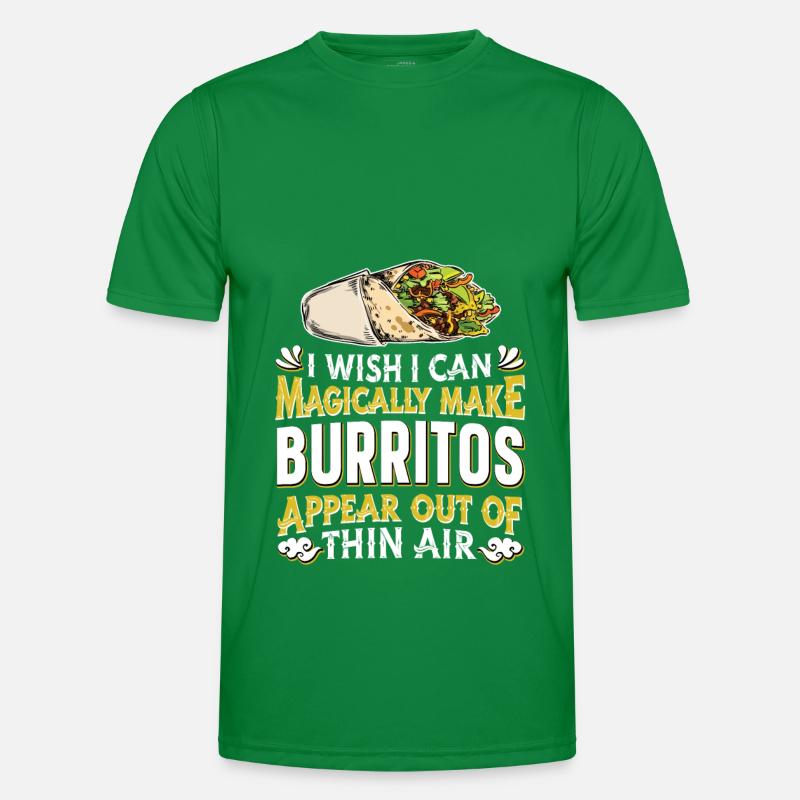 Burrito Männer Funktions-T-Shirt