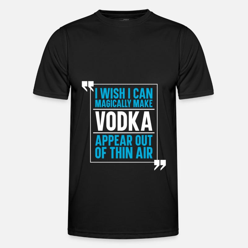 Vodka Wodka Männer Funktions-T-Shirt