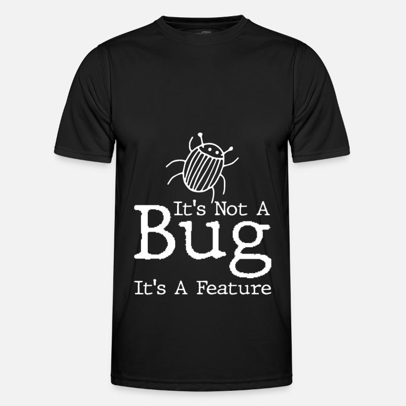 Programmierer Coder Software Entwickler - Männer Funktions-T-Shirt - Schwarz
