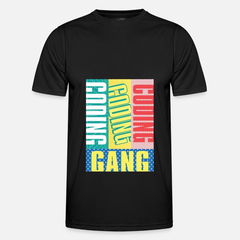 Programmer Coder Software Developer - Men's Functional T-Shirt - black