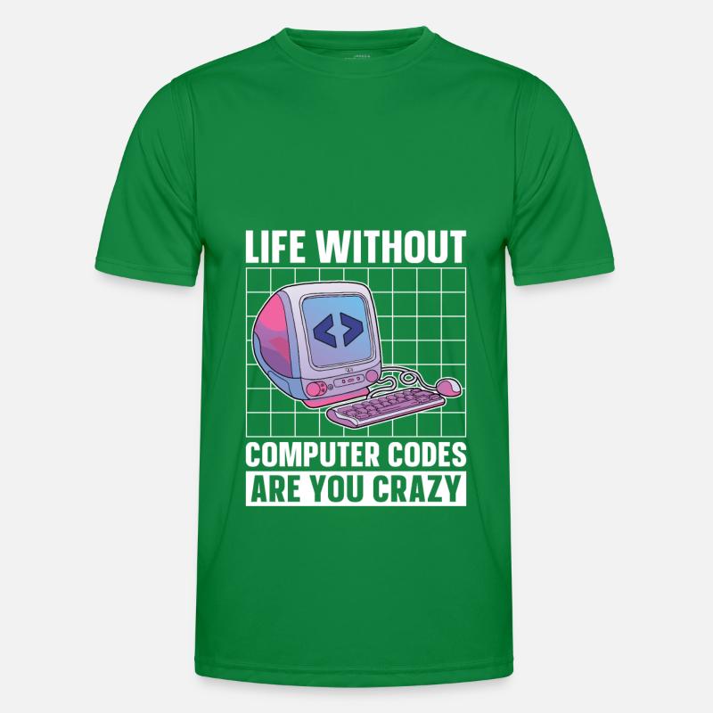 Programmierer Coder Software Entwickler Männer Funktions-T-Shirt