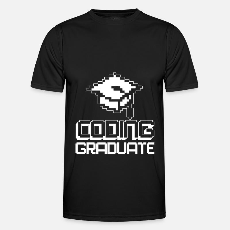 Programmierer Coder Software Entwickler - Männer Funktions-T-Shirt - Schwarz