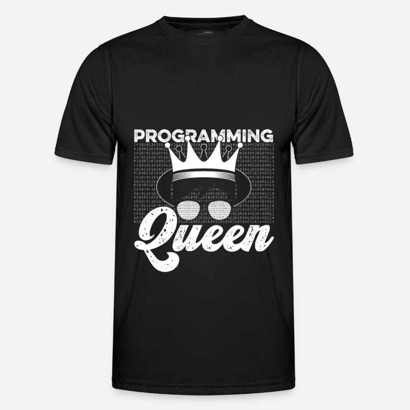 Programmer Coder Software Developer - Men's Functional T-Shirt - black