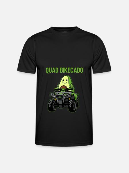 Quad Atv Motorsport - Funktionsshirt til herrer - sort