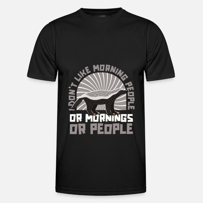 Honigdachs Männer Funktions-T-Shirt